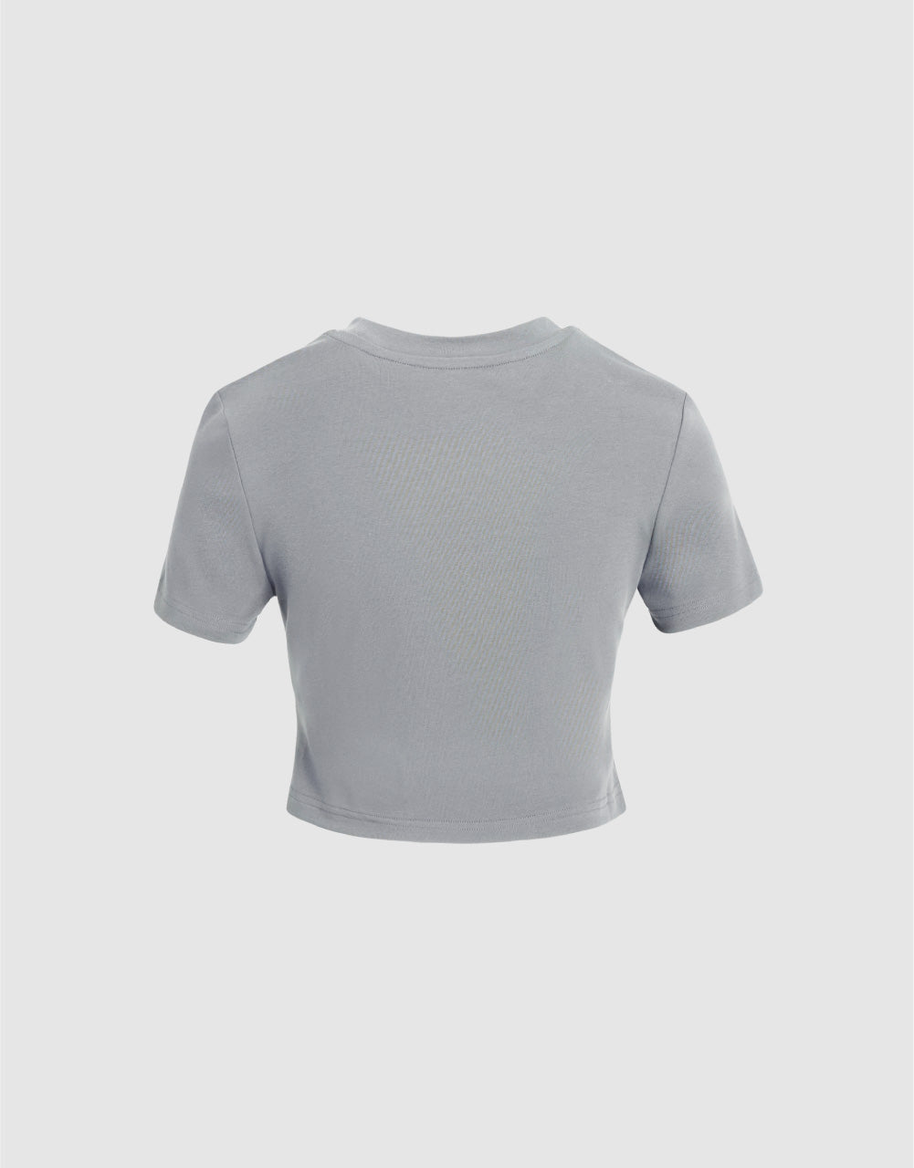 Crew Neck T-Shirt With Necklace