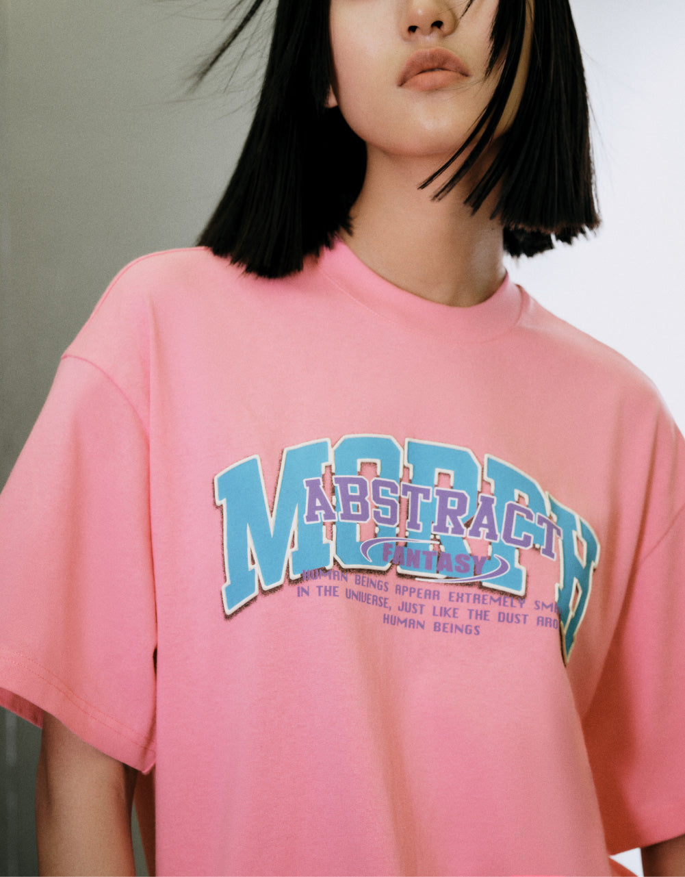 Printed Crew Neck Loose T-Shirt