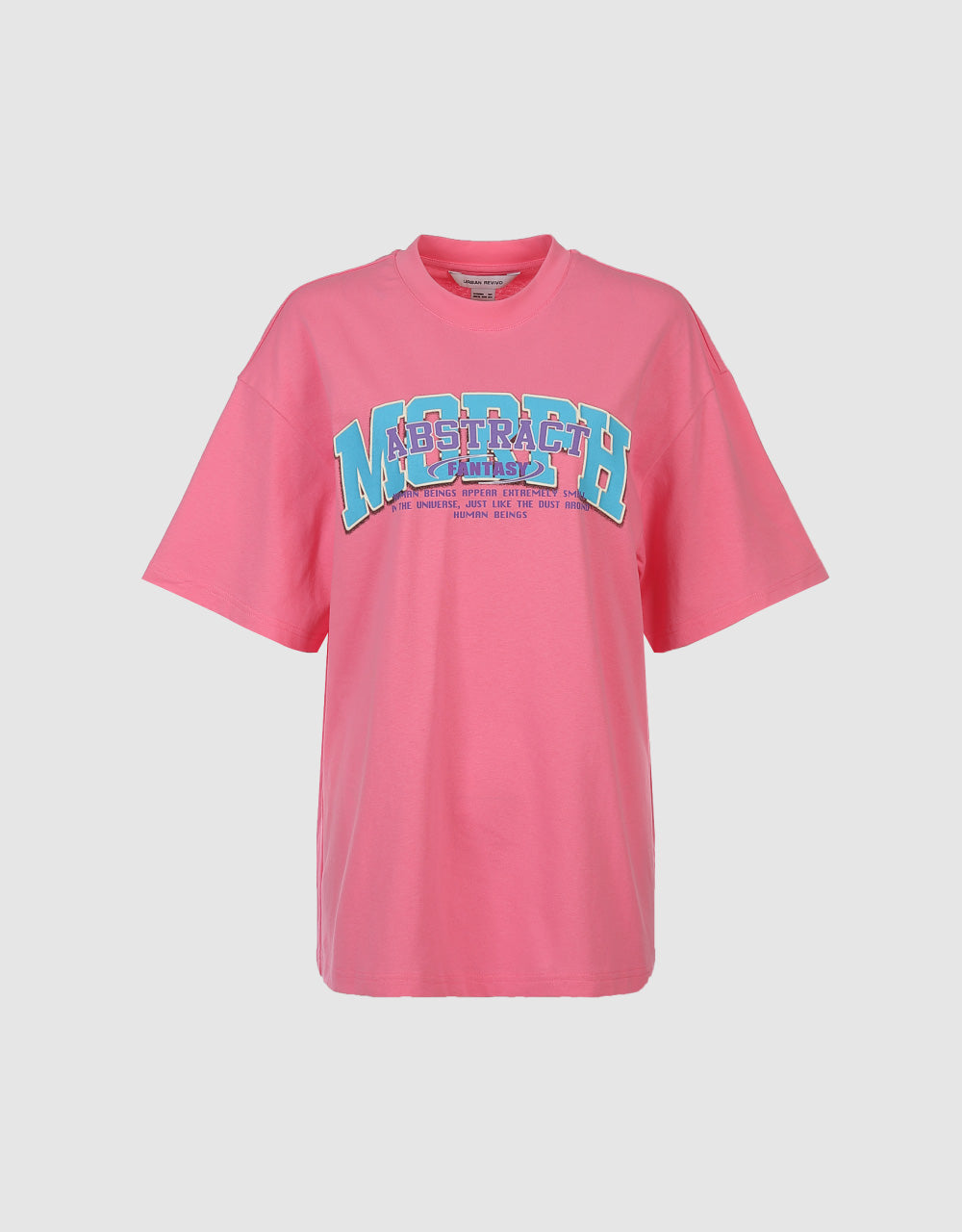 Printed Crew Neck Loose T-Shirt