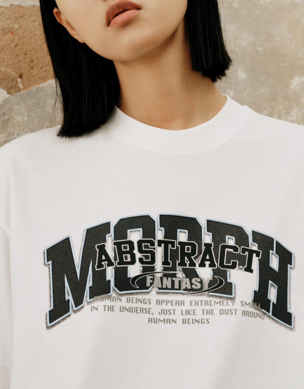 Printed Crew Neck Loose T-Shirt