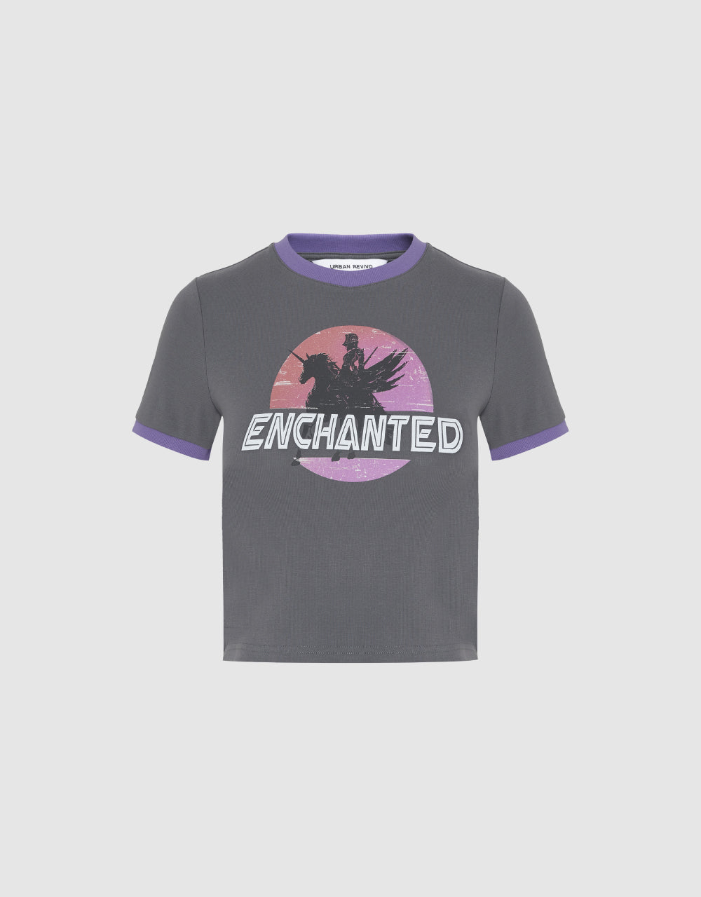 Printed Crew Neck T-Shirt