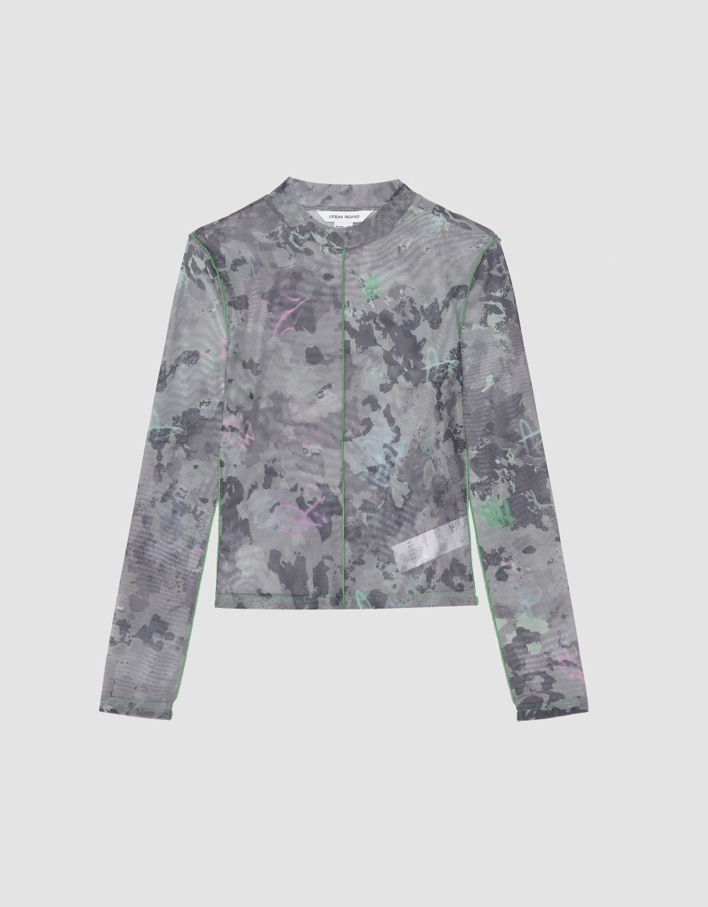 Crew Neck Graffiti T-Shirt