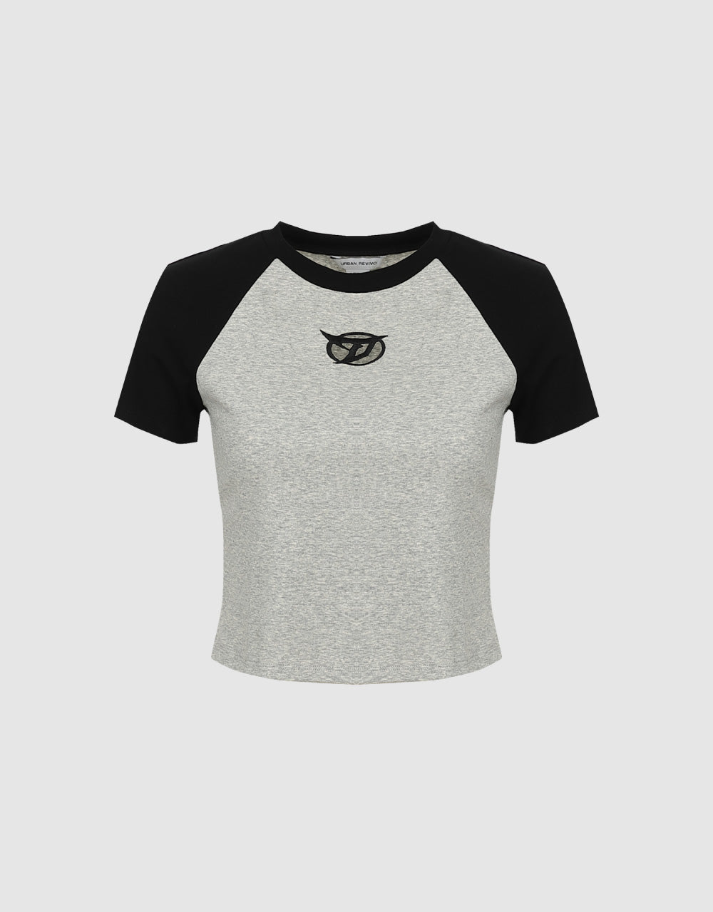 Contrast Crew Neck T-Shirt