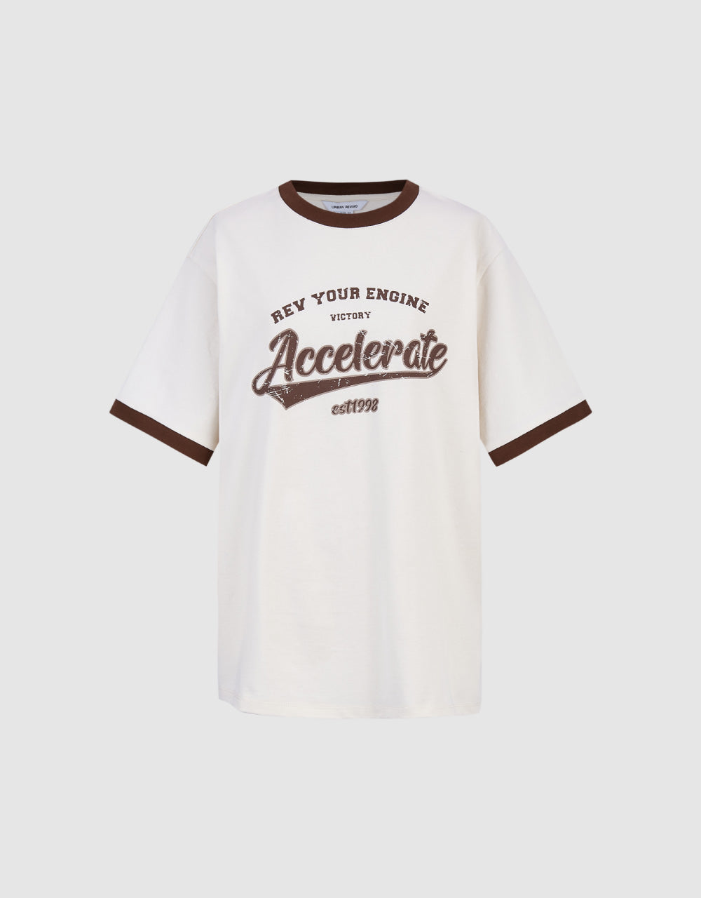Graphic Crew Neck Loose T-Shirt