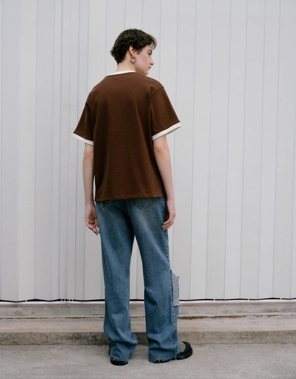 Graphic Crew Neck Loose T-Shirt