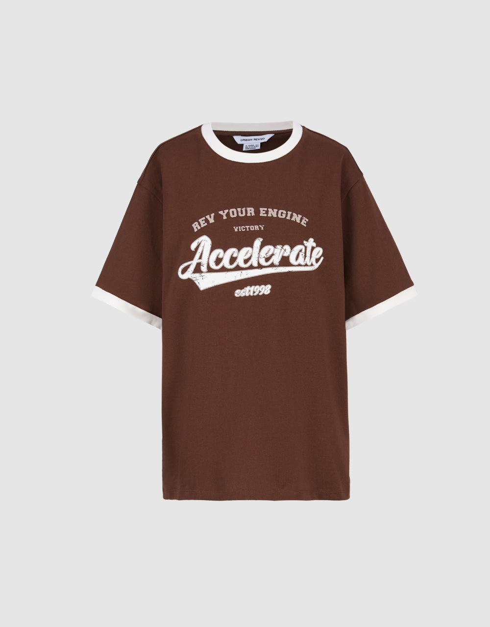 Graphic Crew Neck Loose T-Shirt