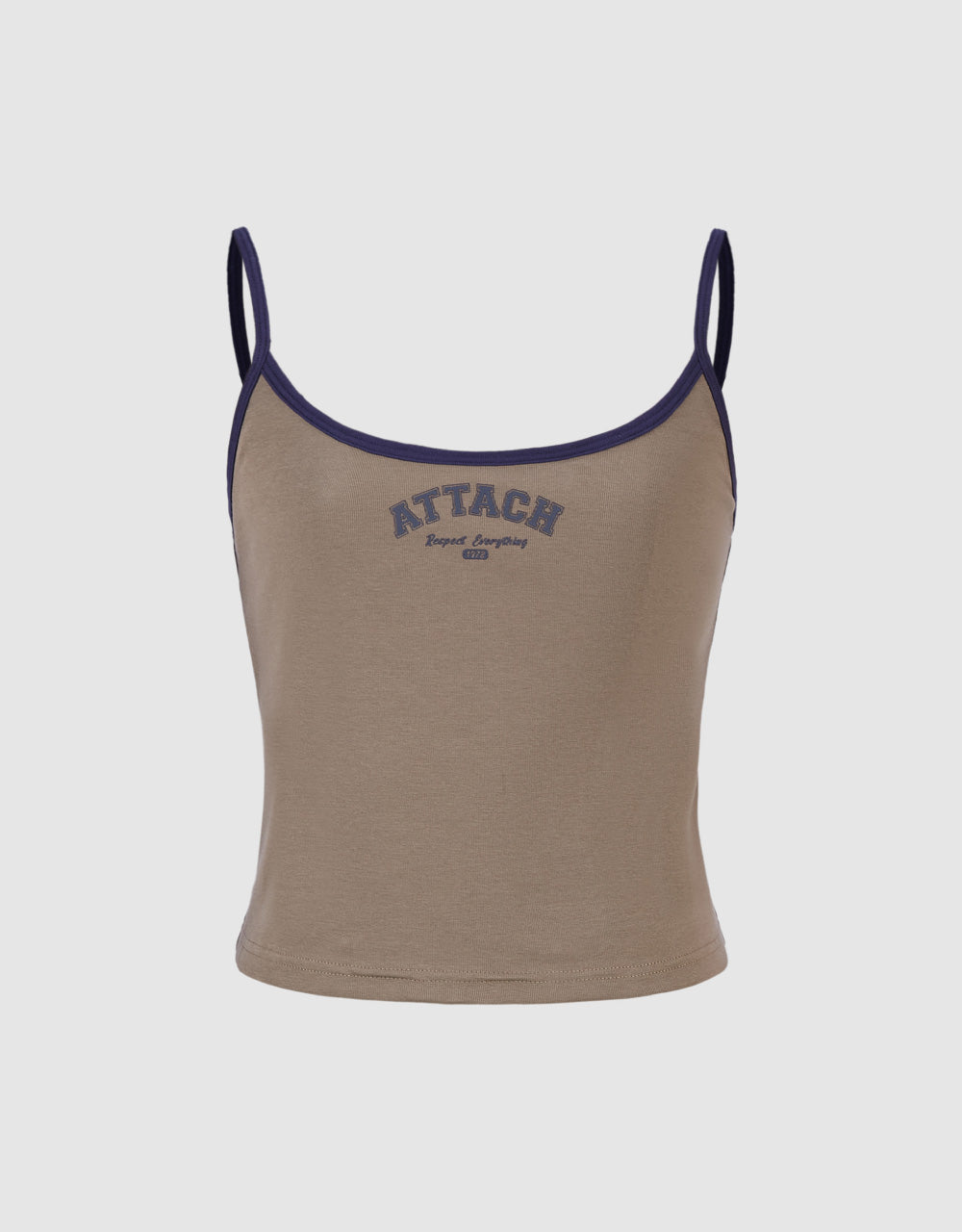 Letters Cropped Tank Top