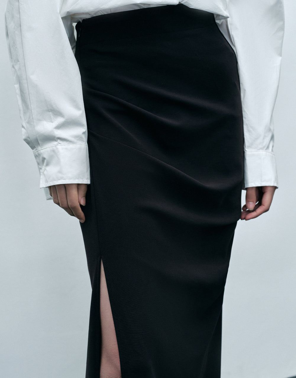 Twist And Knot Straight Skirt