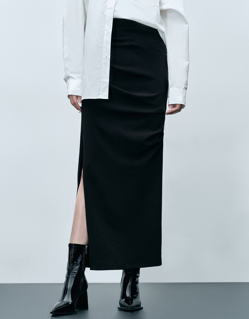 Twist And Knot Straight Skirt
