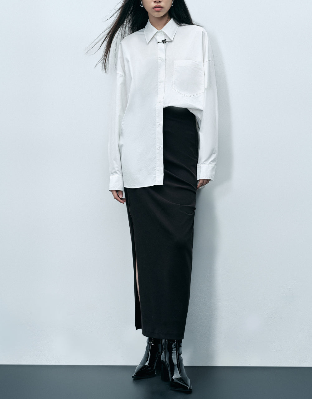 Twist And Knot Straight Skirt