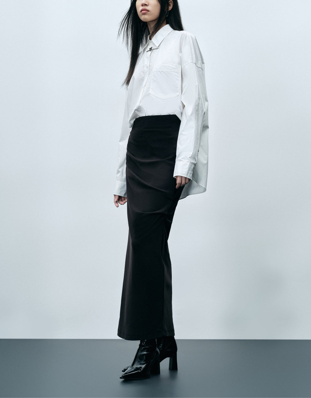 Twist And Knot Straight Skirt