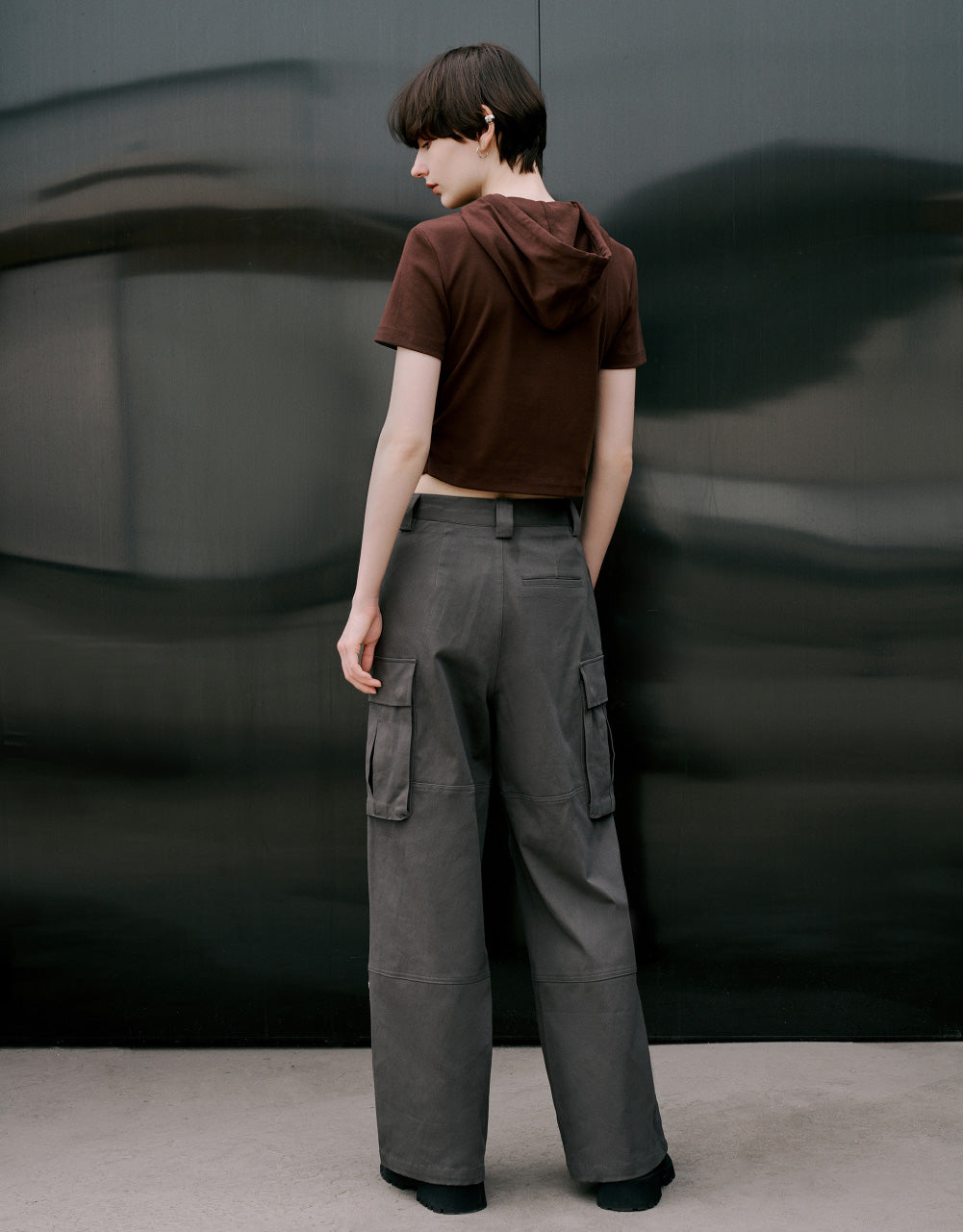 Woven Wide-Leg Pants
