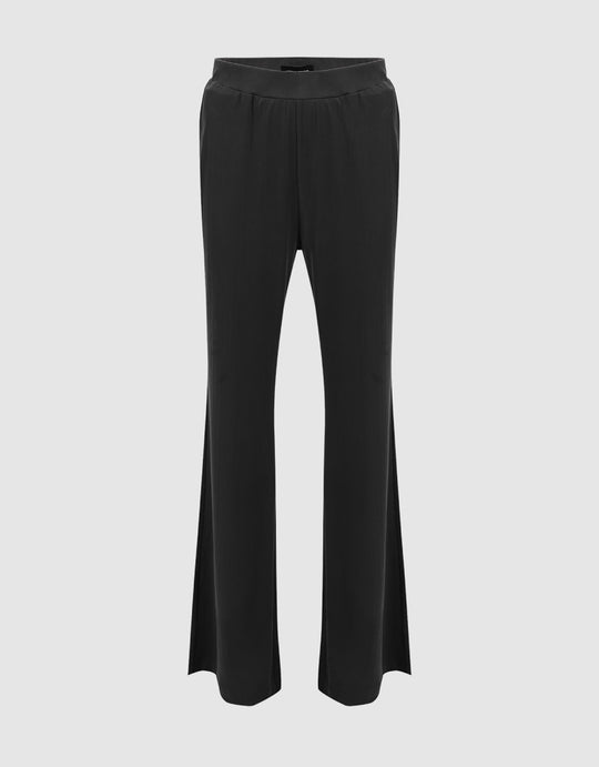 Knitted Extra Long Flare Pants