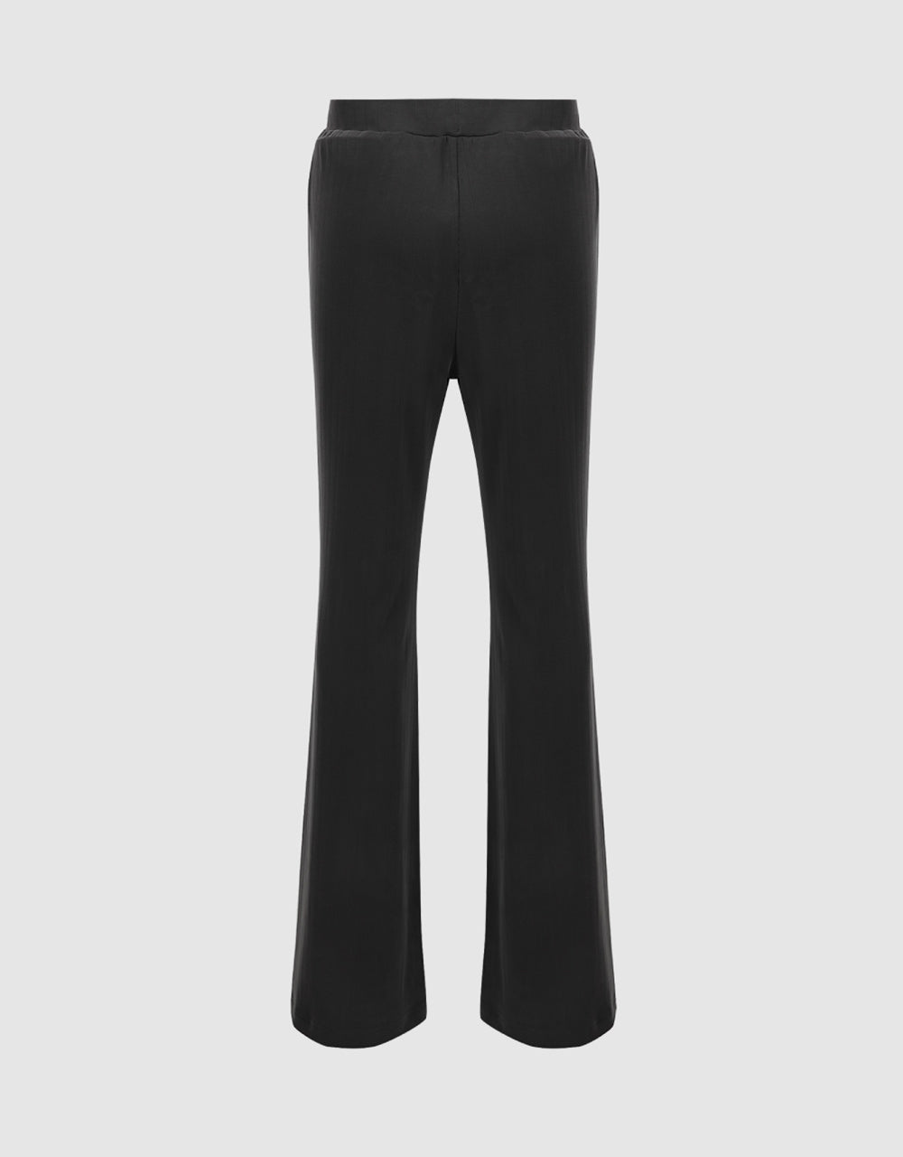 Knitted Extra Long Flare Pants