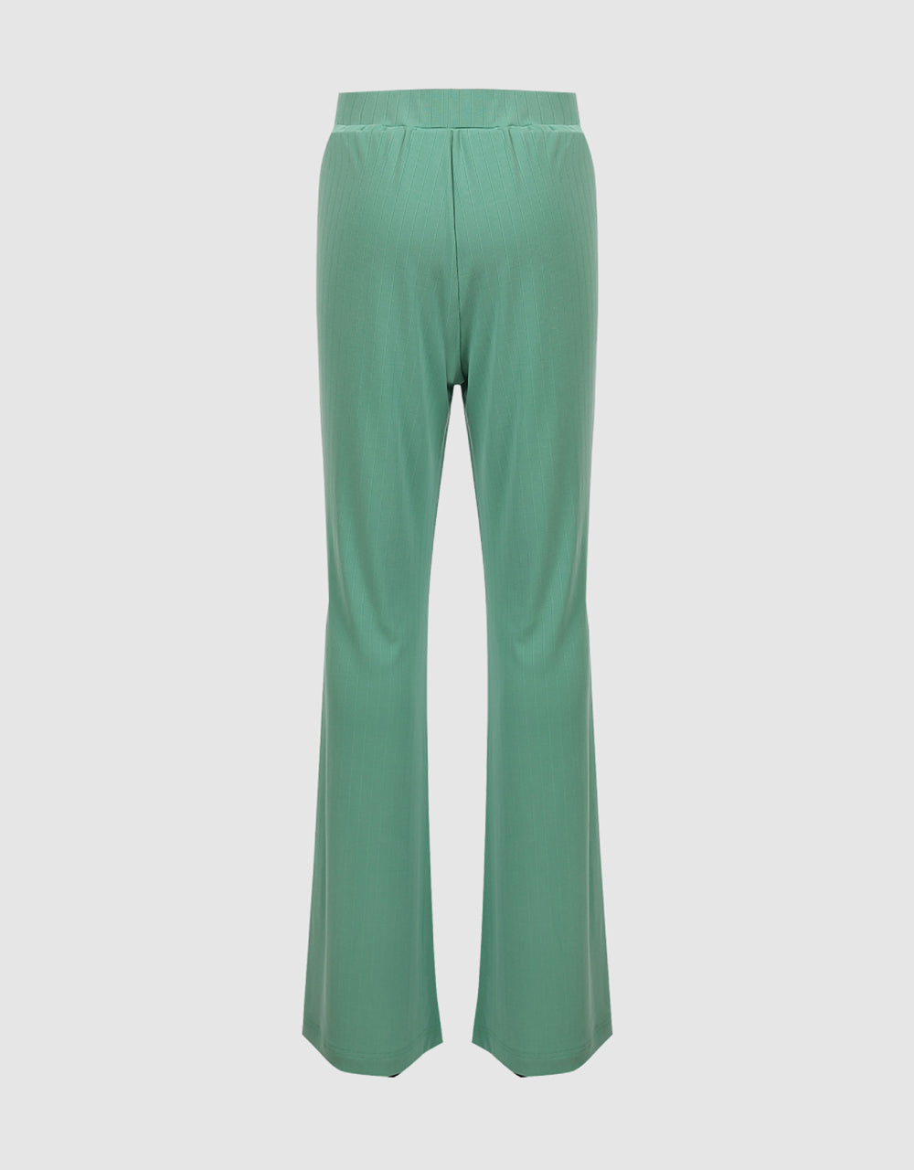 Knitted Extra Long Flare Pants