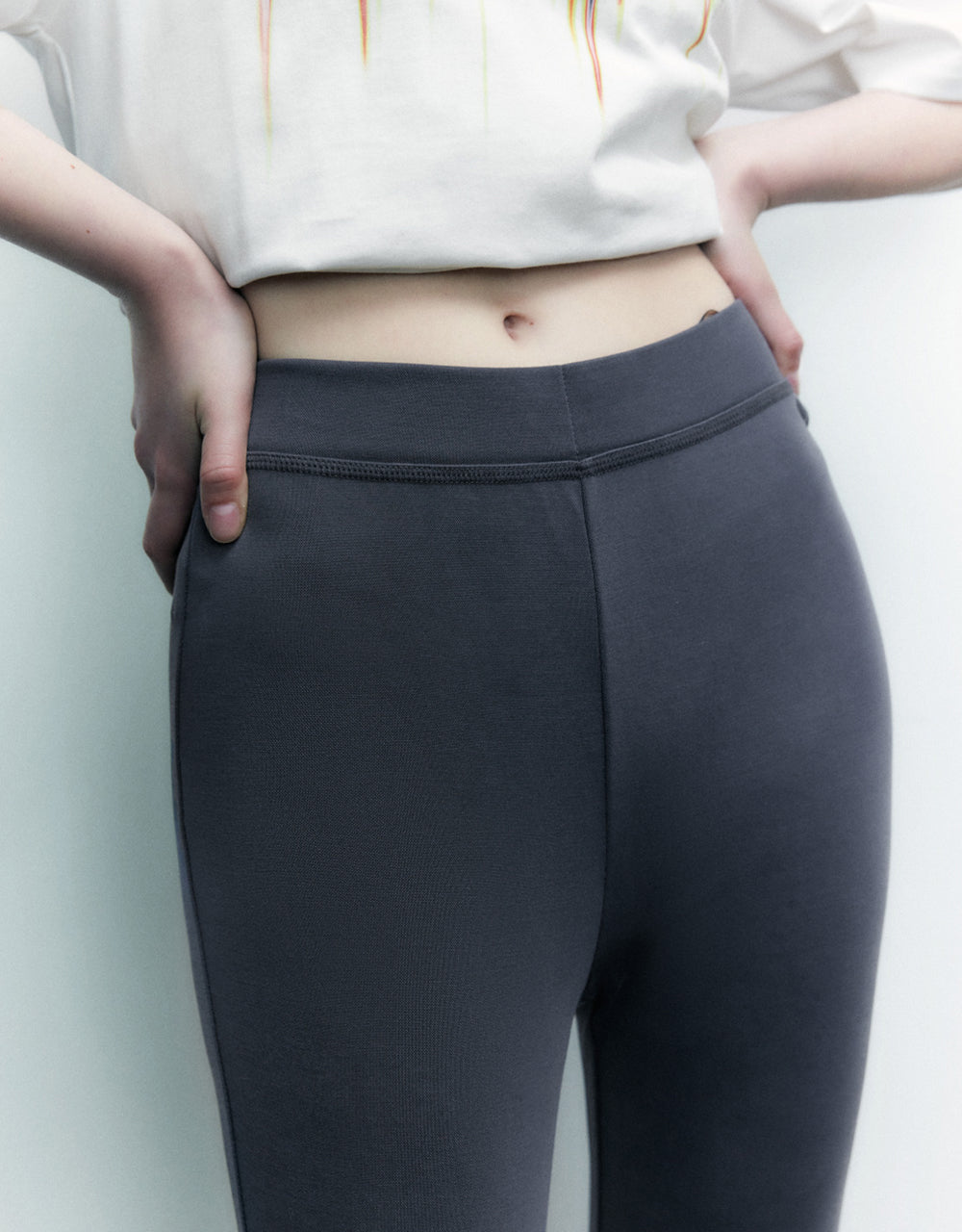 Knitted Flare Pants