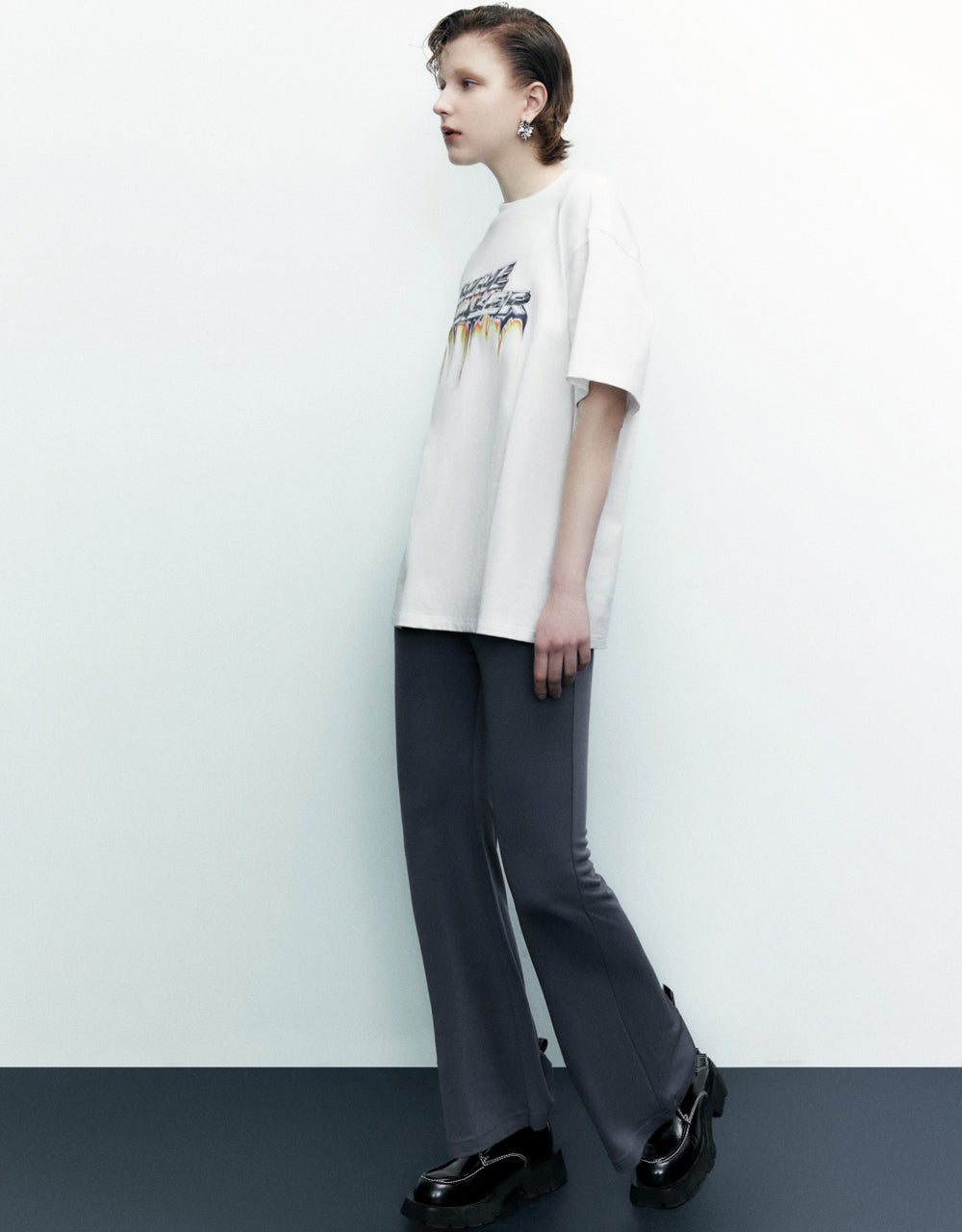 Knitted Flare Pants