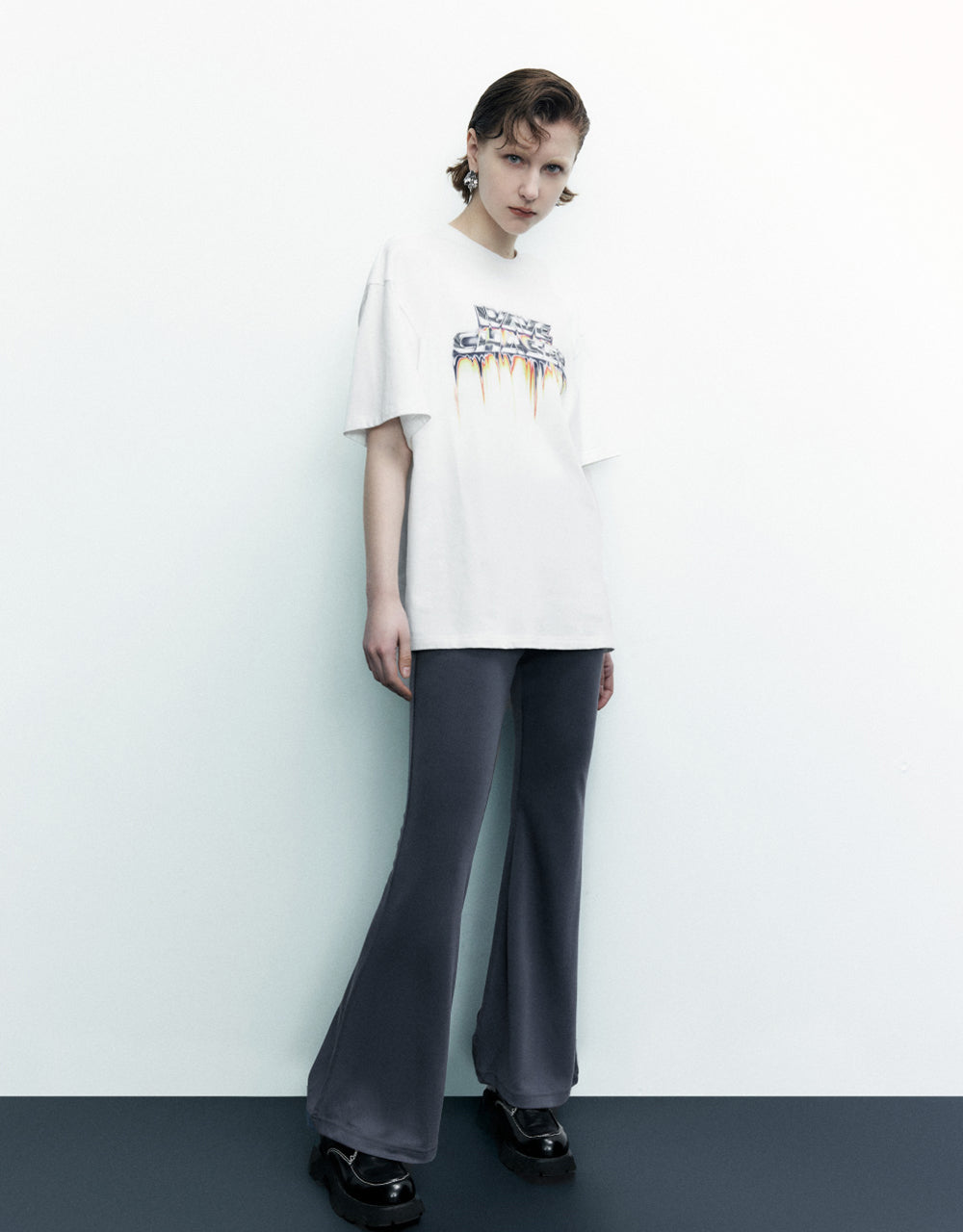 Knitted Flare Pants