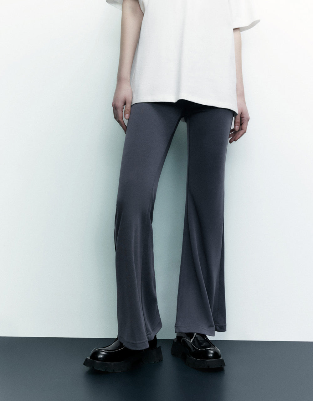 Knitted Flare Pants