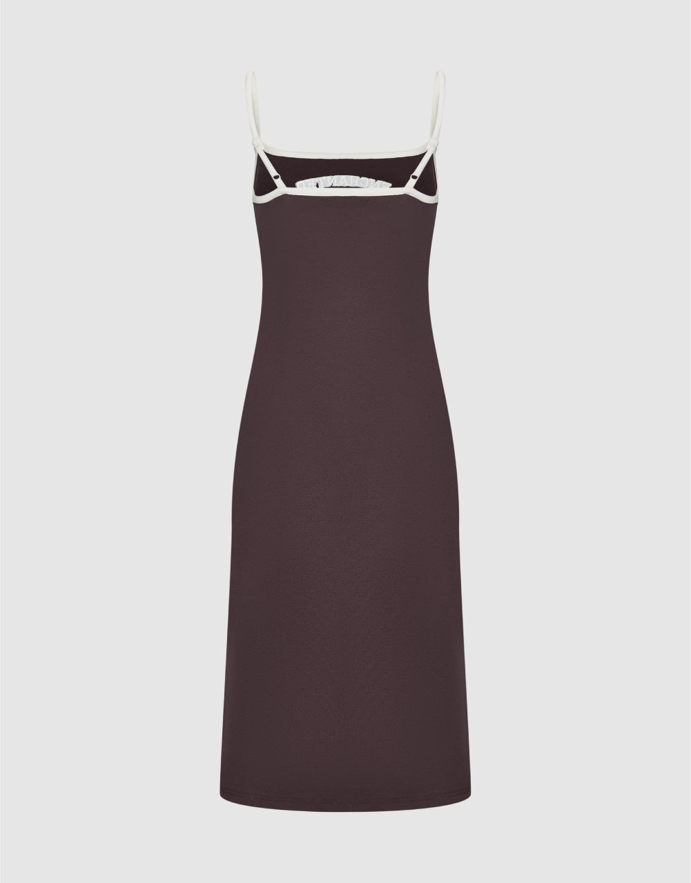 Sleeveless Letter Print Midi Dress
