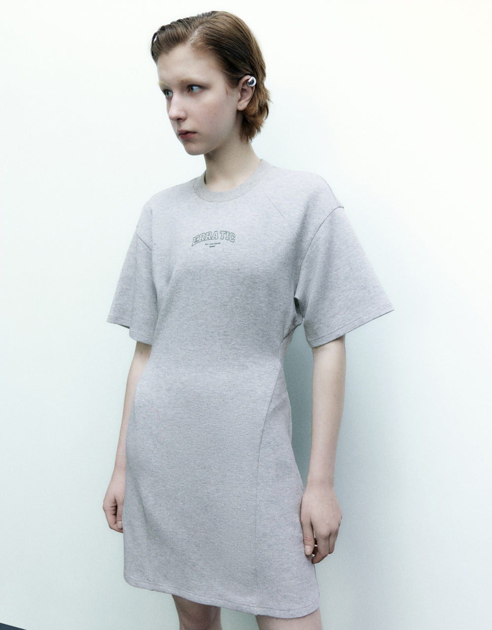 Racer Straight Knitted Dress