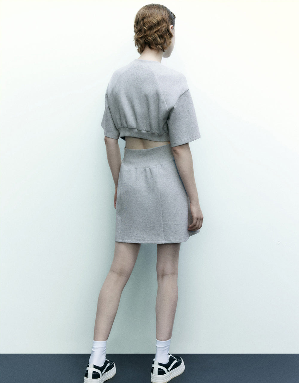 Racer Straight Knitted Dress