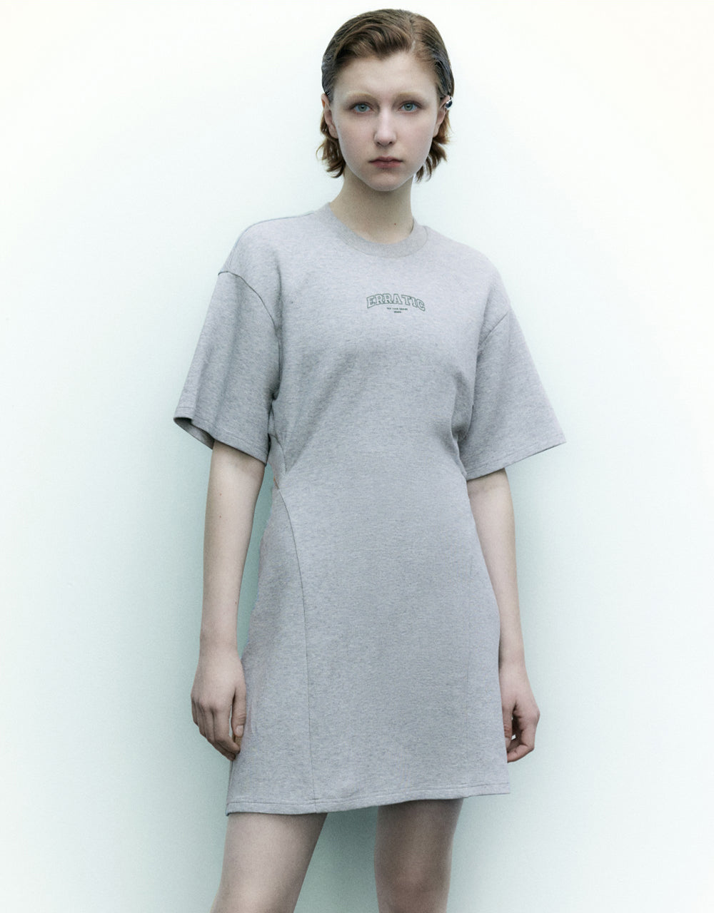Racer Straight Knitted Dress