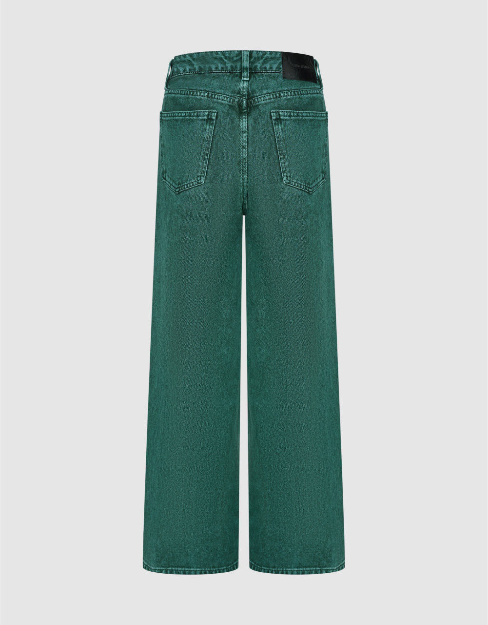 Mid-Waist Wide-Leg Jeans