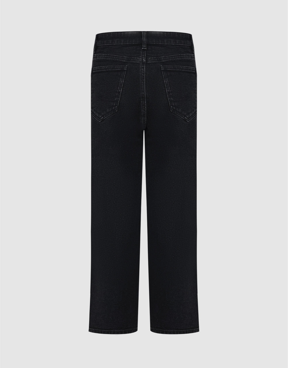 Straight Fit Jeans with Belt