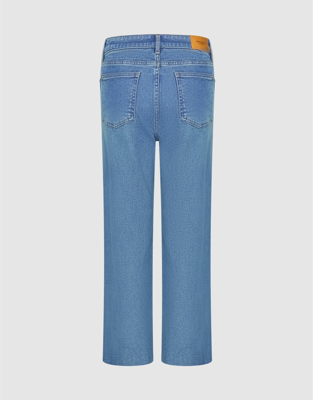 Mid-Waist Cropped Jeans
