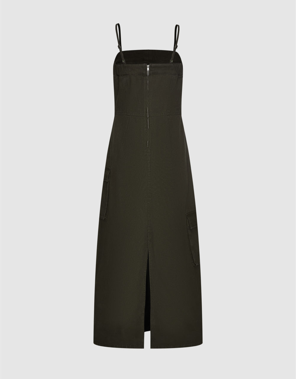 Utilities Sleevless U Neck Denim Dress
