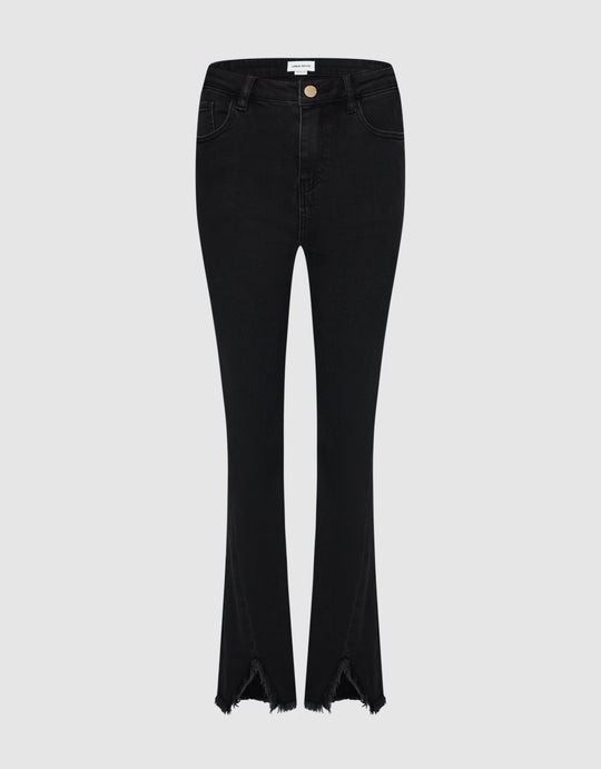 Mid-Waist Flare Jeans