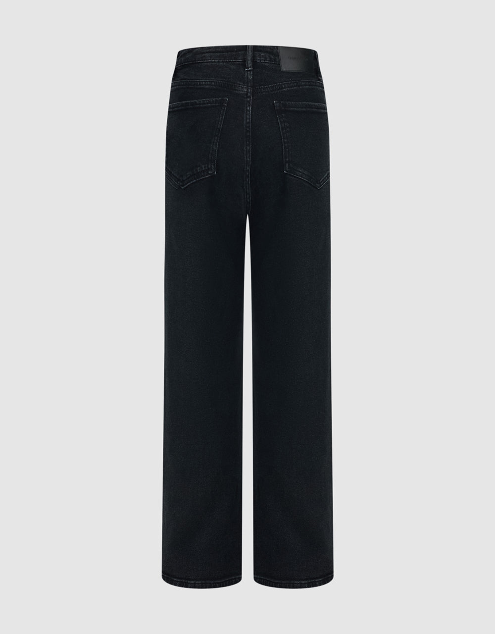 Chain Detail Straight Jeans