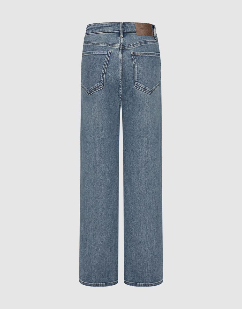 Chain Detail Straight Jeans