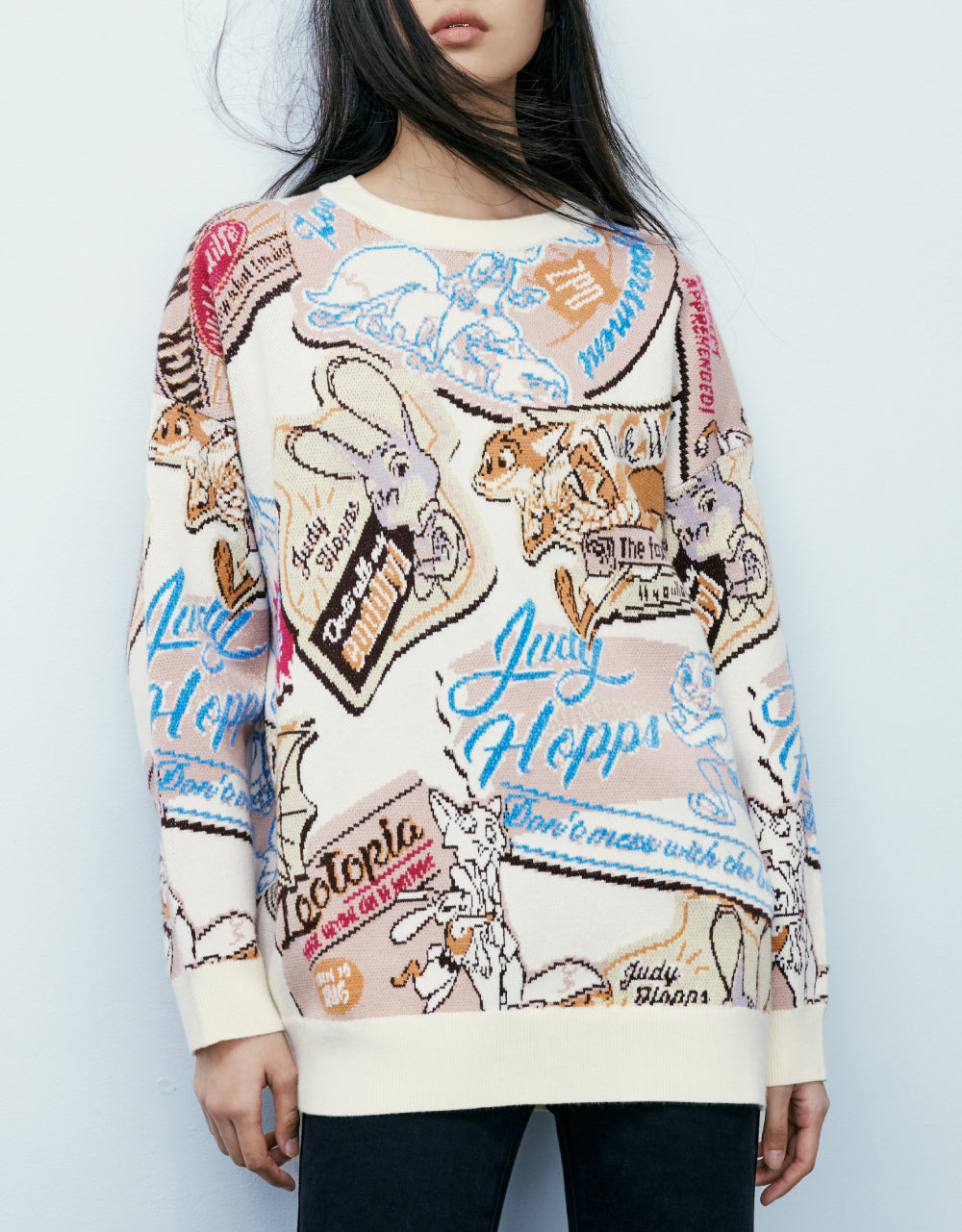 Zootopia Print Sweater
