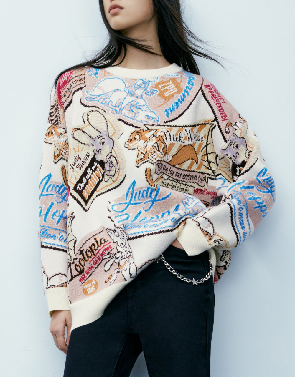 Zootopia Print Sweater