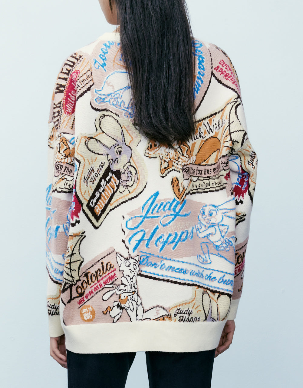 Zootopia Print Sweater
