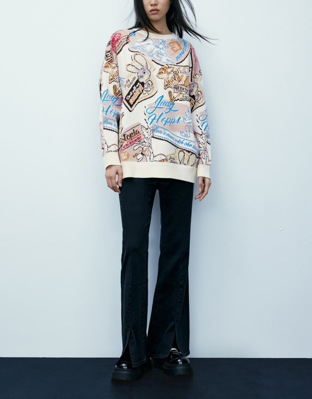 Zootopia Print Sweater