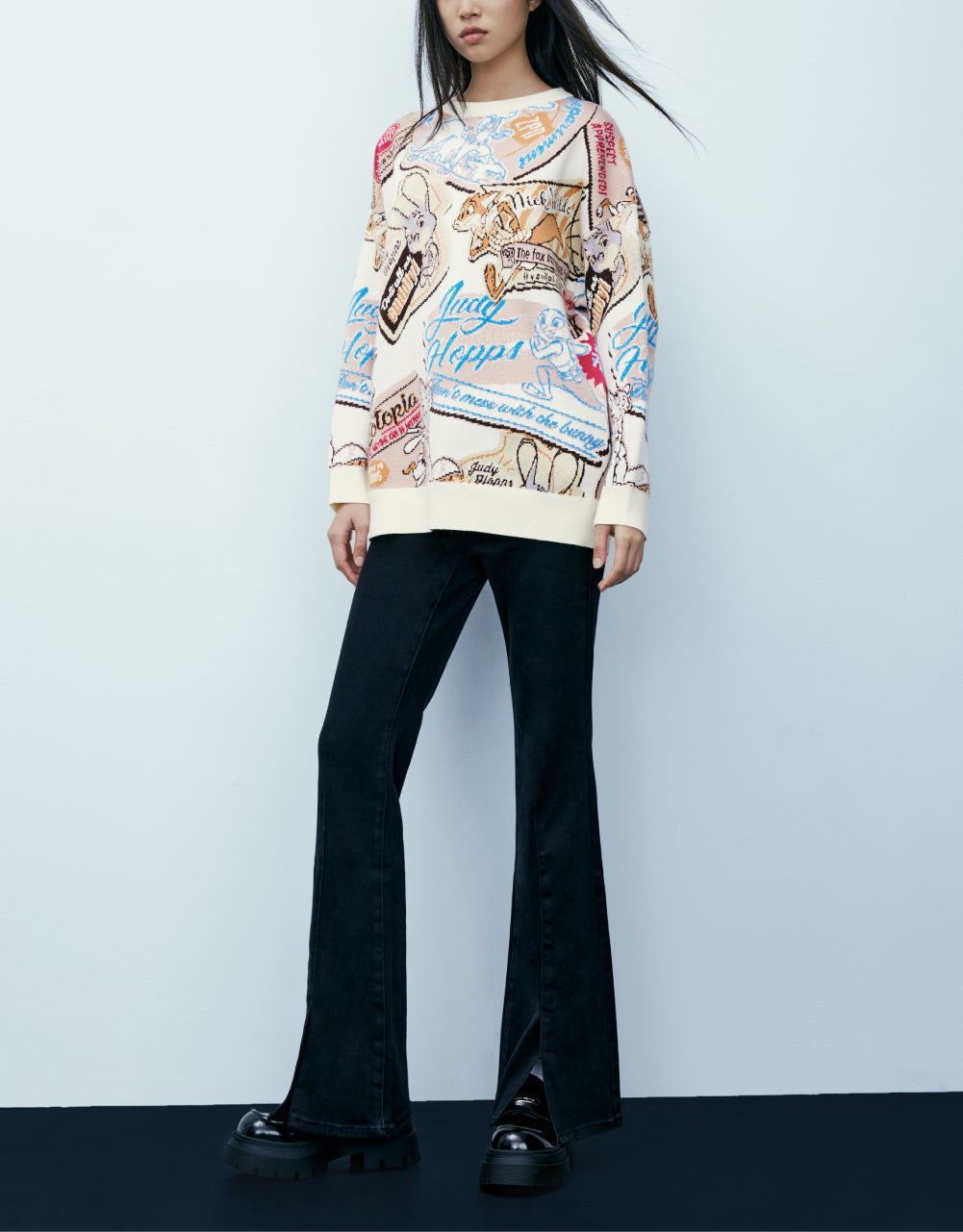 Zootopia Print Sweater