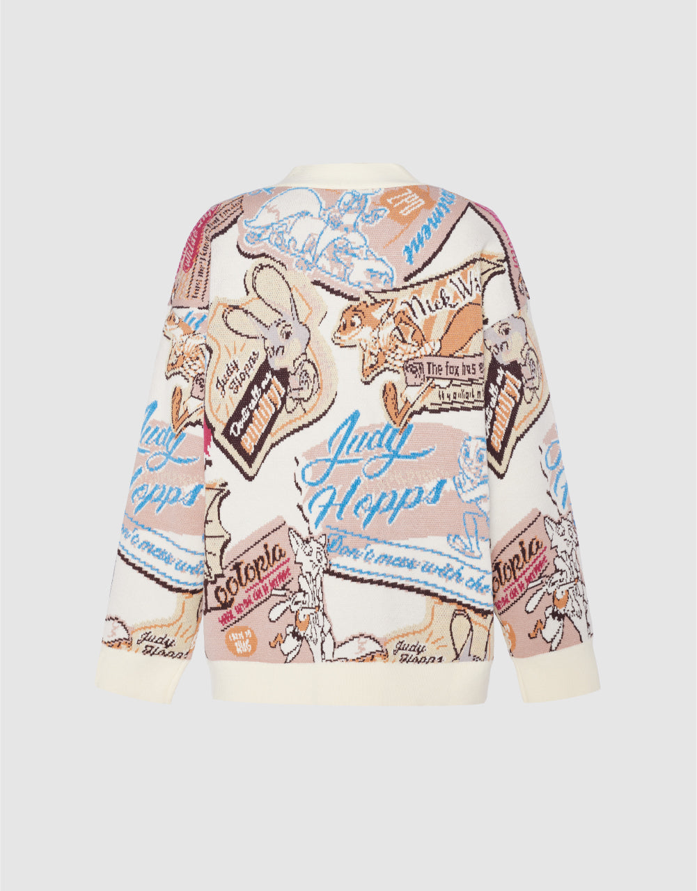 Zootopia Characters Printed Cardigan