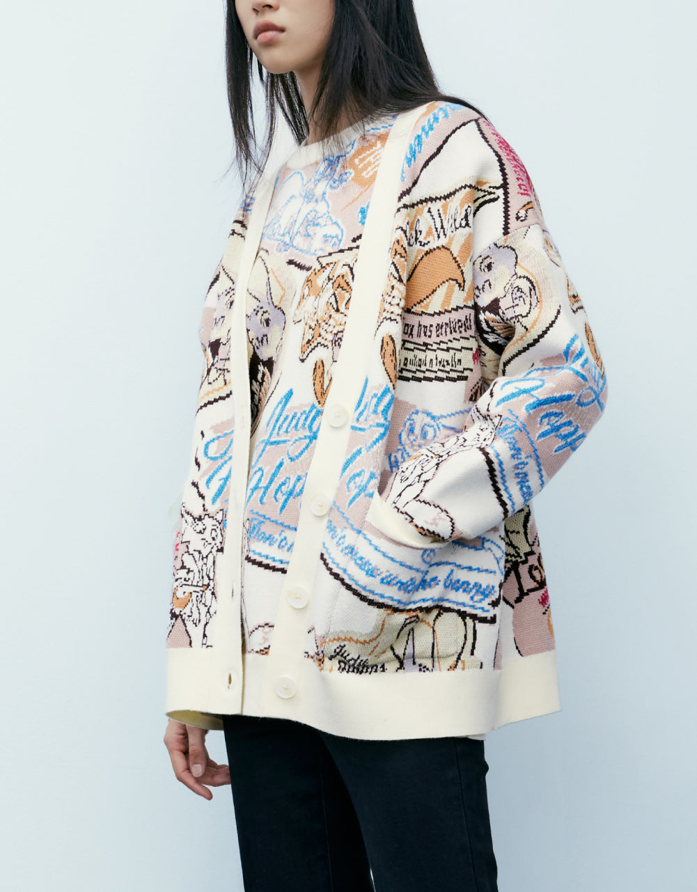 Zootopia Characters Printed Cardigan