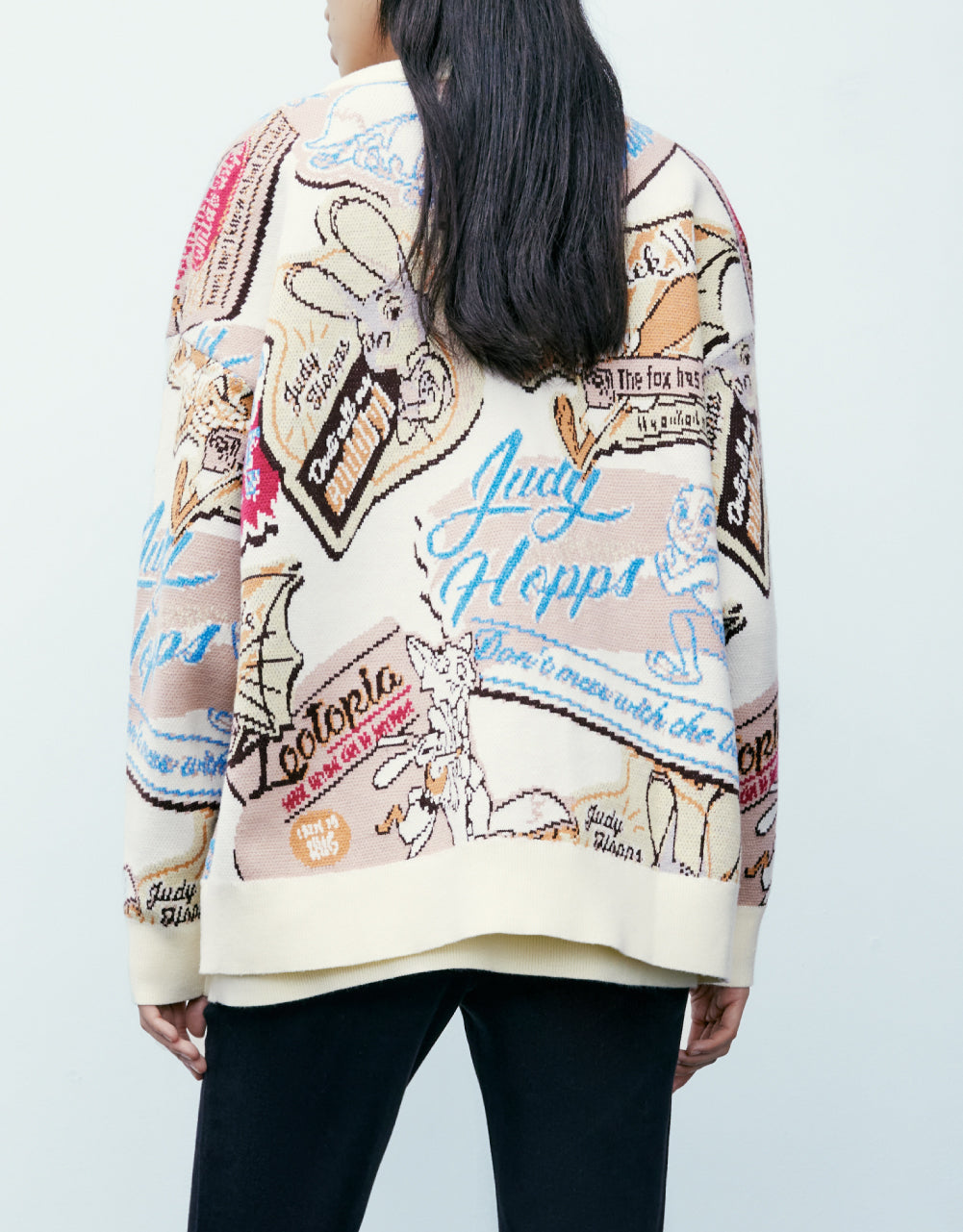 Zootopia Characters Printed Cardigan