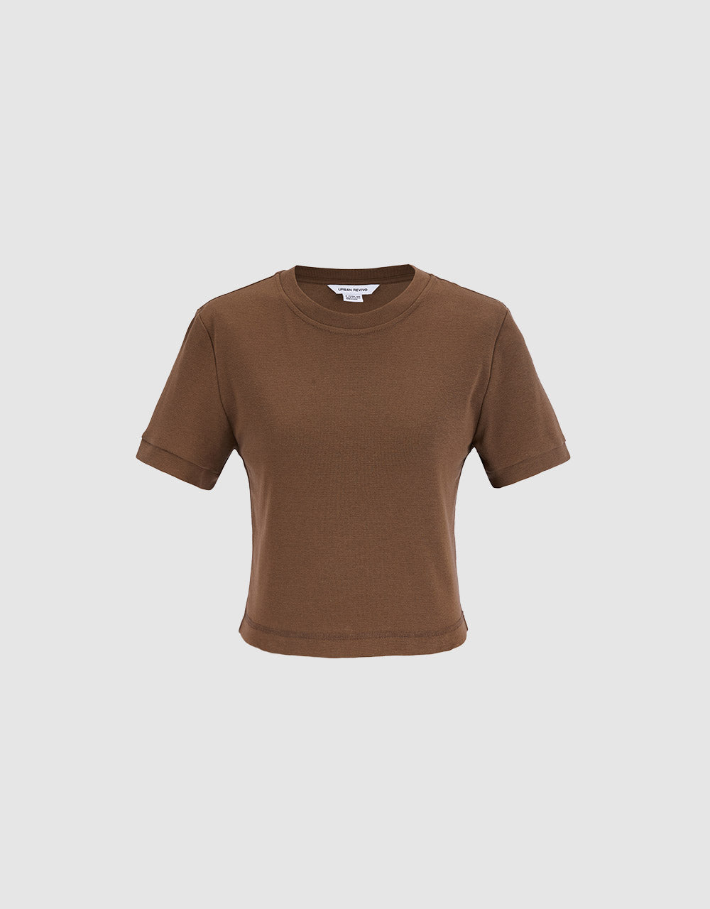 Plain Cropped T-Shirt