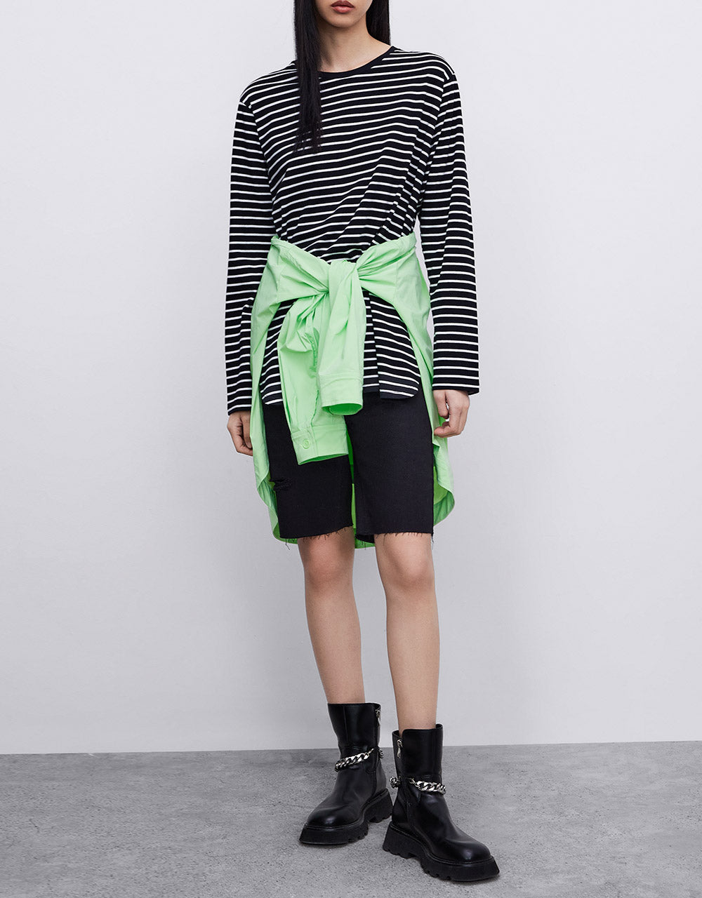 Boxy Long Sleeve T-Shirt