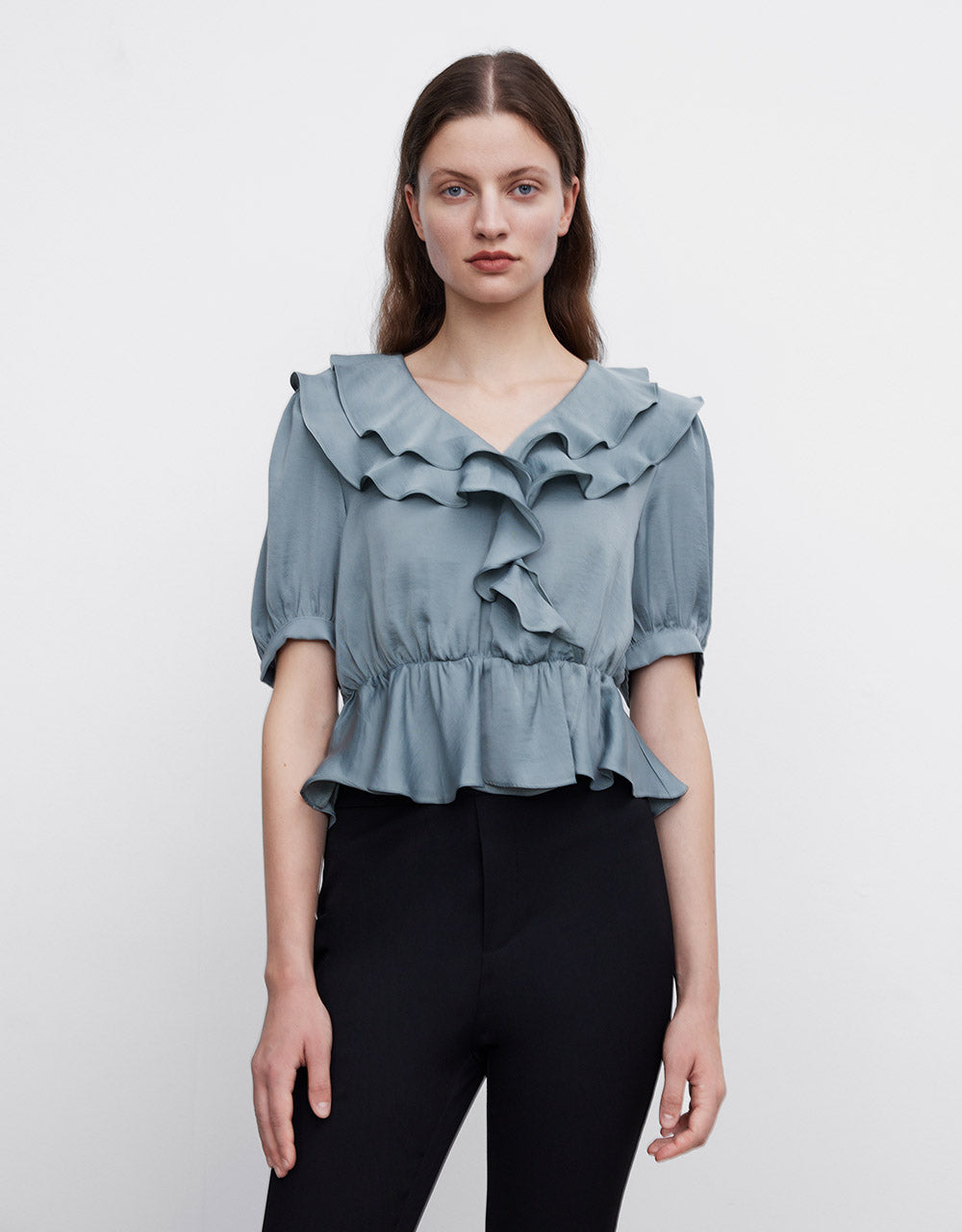 Ruffle Blouse