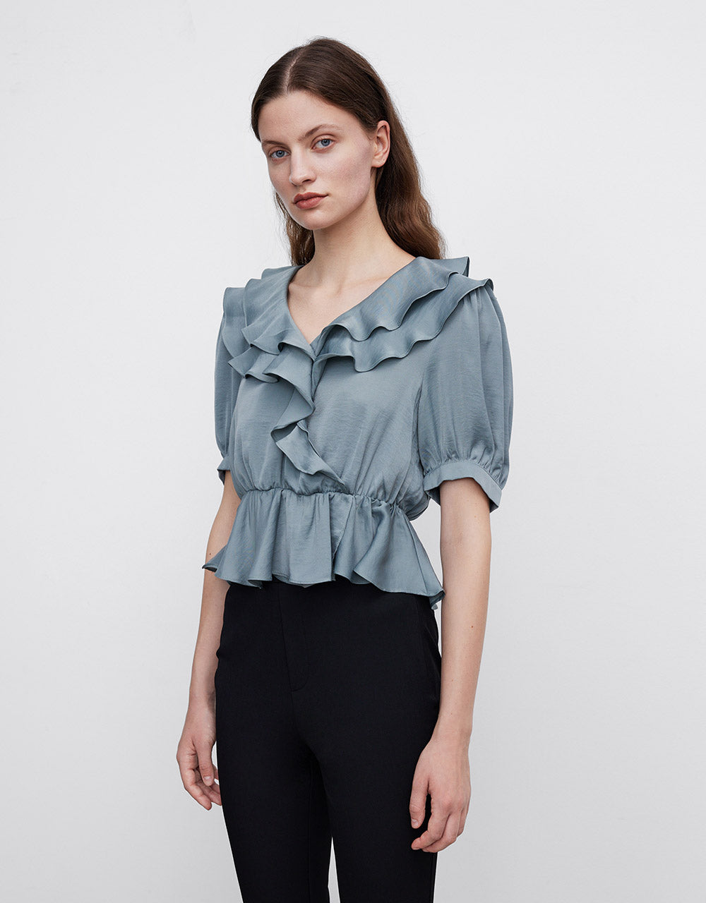 Ruffle Blouse