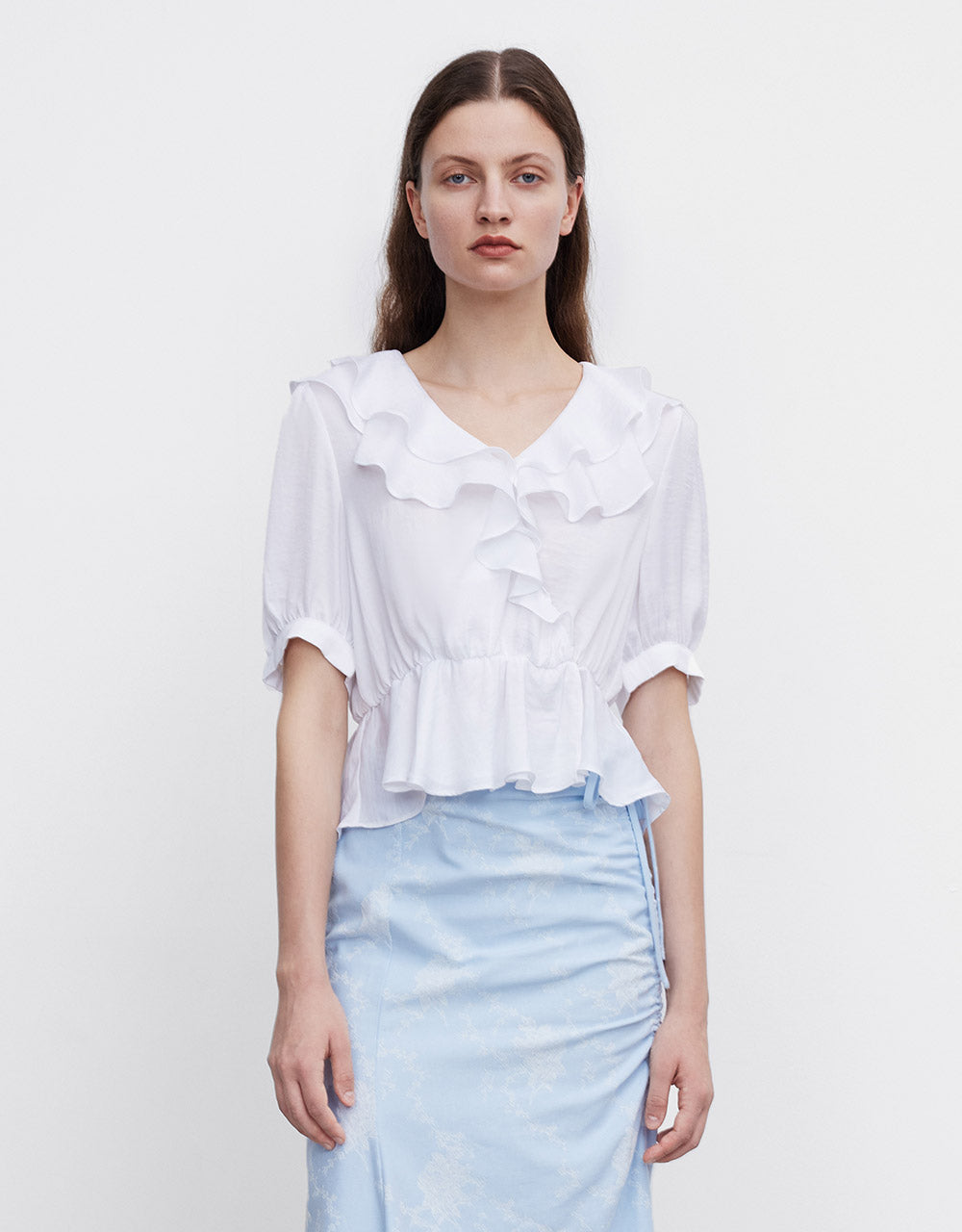 Ruffle Blouse