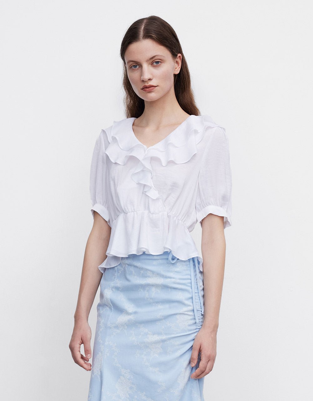 Ruffle Blouse