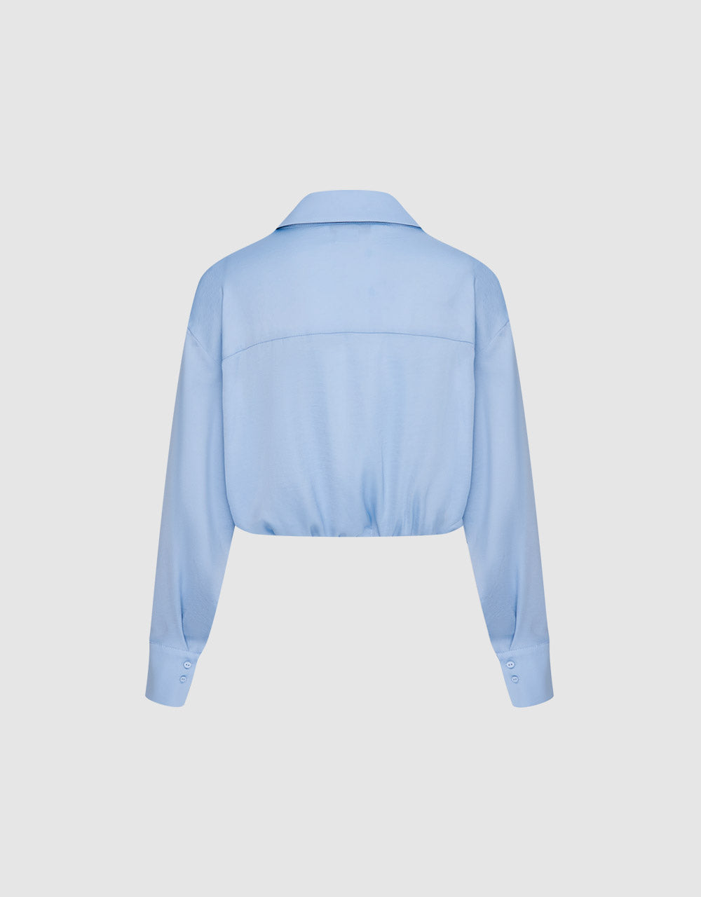 Cropped Button Up Shirt