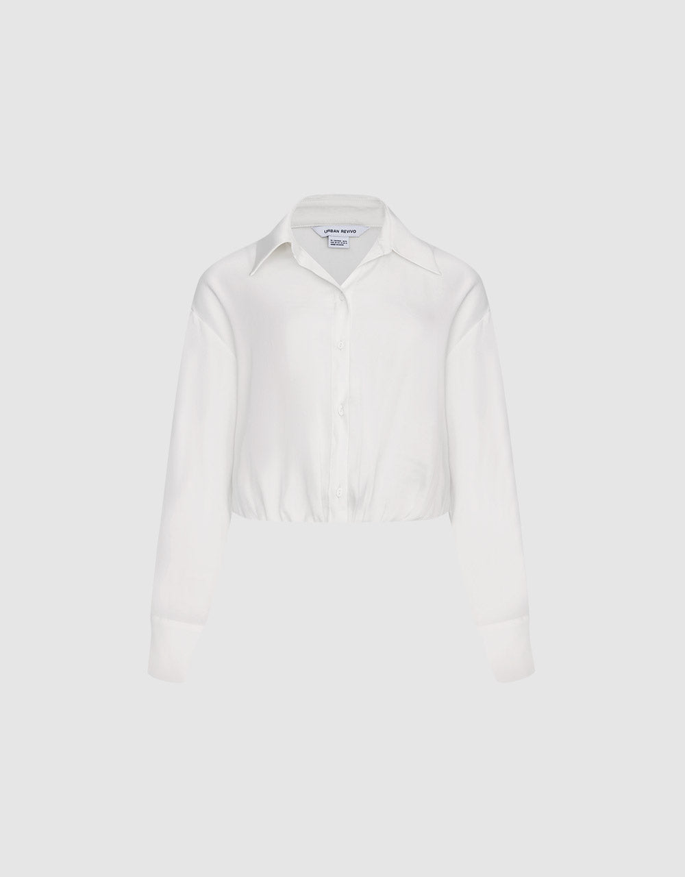 Cropped Button Up Shirt